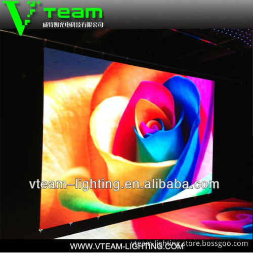 Vteam Alulminum Die-casting HD LED Screen for Indoor Advertising